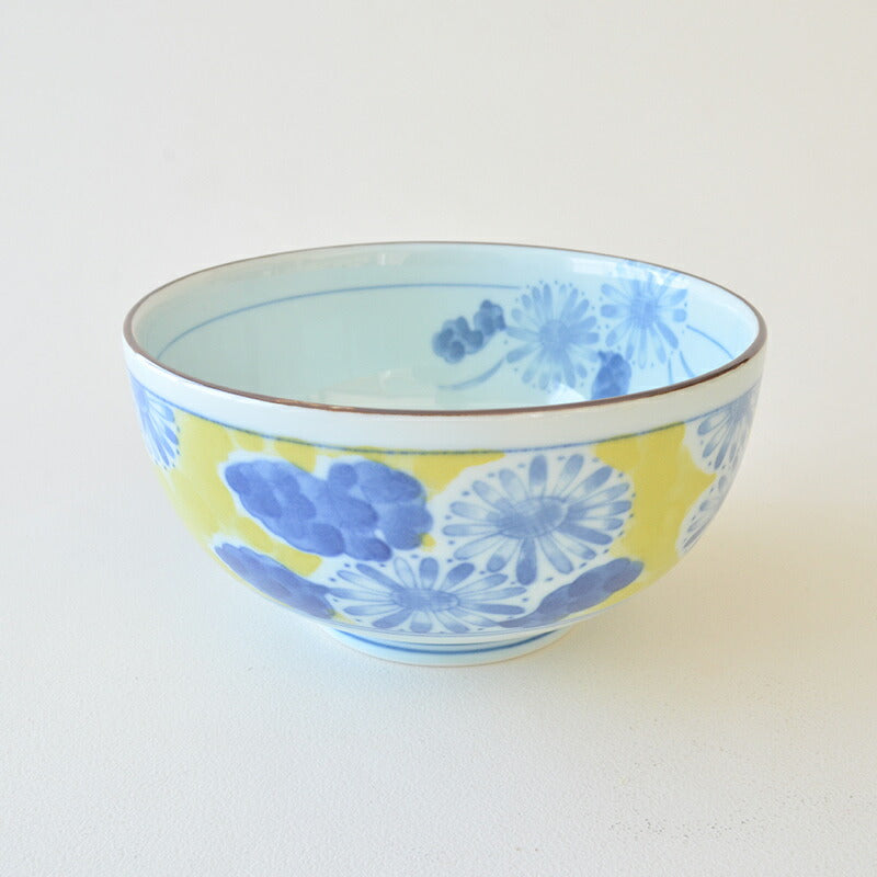 福袋-竹- 黄地草花8点セット 食器セット 和食器 お皿 磁器 美濃焼 浅鉢 中皿 どんぶり パスタ皿 おしゃれ 可愛い 上品 高級感 食卓 家族 キッチン用品 新生活 ギフト プレゼント 贈り物