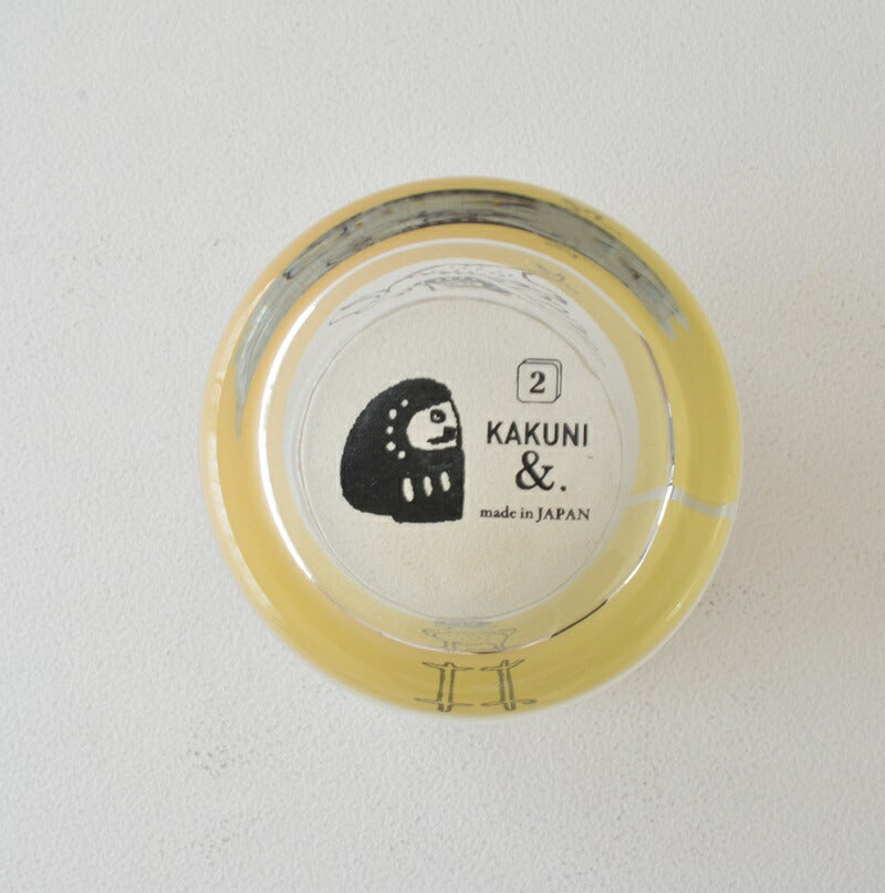 だるまとハシビロコウグラス おしゃれ かわいい 300ml POP 人気 プレゼント ギフト 日本製 コップ カップ 子供用 カクニ