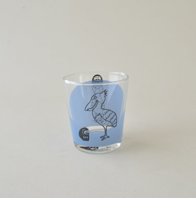 だるまとハシビロコウグラス おしゃれ かわいい 300ml POP 人気 プレゼント ギフト 日本製 コップ カップ 子供用 カクニ