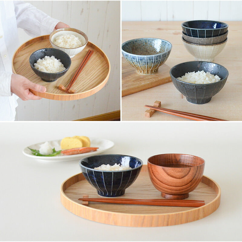 茶碗 5点セット おしゃれ お茶碗 ご飯茶碗 和食器 お茶碗セット 飯碗 縞一珍飯碗色釉変わり 飯碗 贈り物 子供 釉薬 ナチュラル シンプル 北欧 ギフト 日本製 陶器 食器 レンジ対応 食洗機対応 和食器 かわいい 和風 美濃焼