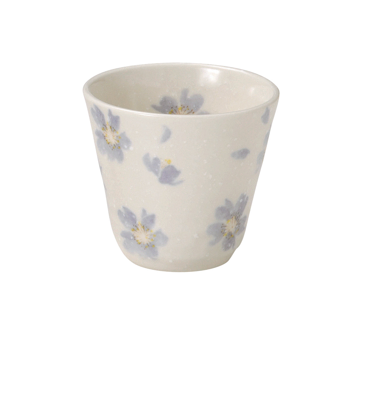 桜の舞 反り湯呑 (ピンク , パープル) 食器 おしゃれ かわいい かっこいい シンプル 子供 大人 陶器 北欧 和食器 風 美濃焼 ギフト プレゼント