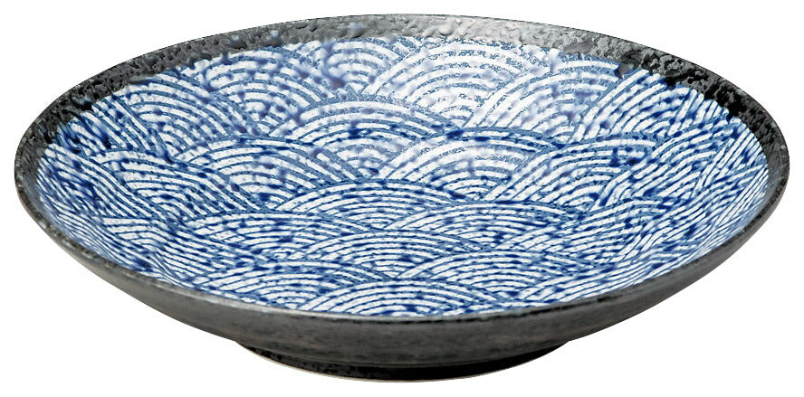 青海波 95盛皿[大鉢 皿 おしゃれ 大きい 29センチ 和食器 盛り皿