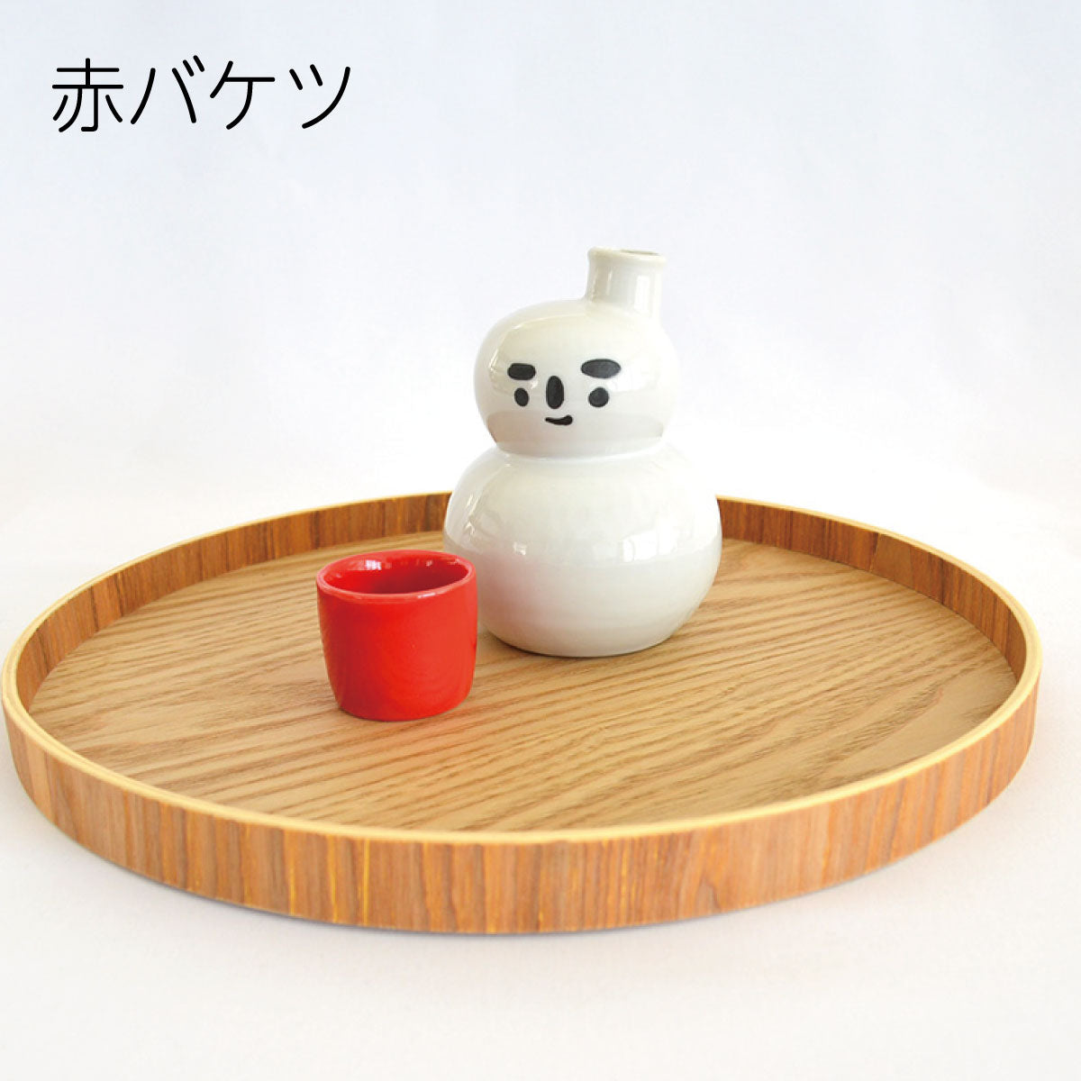 ゆきだるま 徳利 盃 セット 雪だるま徳利 おちょこ 酒器セット 磁器 美濃焼 日本製 電子レンジ使用可能 食洗機使用可能 かわいい おもしろい ユニーク 海外 茶 赤 黒 ギフト プレゼント クリスマス
