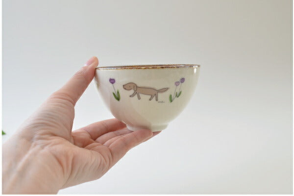 メグモグ飯碗 飯碗 かわいい 子供用 プレゼント 誕生日 子供の日 猫 犬 うさぎ アニマル 日本製 美濃焼 食器 食洗機使用可 電子レンジ使用可 ギフト カクニ KAKUNI