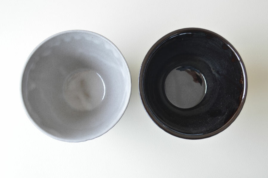 カーム削ぎ入り飯碗【お茶碗 オシャレ かっこいい 大きい 男性用 北欧 シンプル 日本製 美濃焼 食器 食洗機使用可 電子レンジ 使用可プレゼント ギフト カクニ KAKUNI】