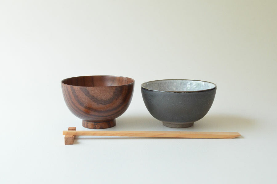 窯変塗分け飯碗 お茶碗 飯碗 おしゃれ ナチュラル 土物 渋い マット 北欧 日本製 美濃焼 食器 カフェ シンプル ギフト 箱入り カクニ KAKUNI