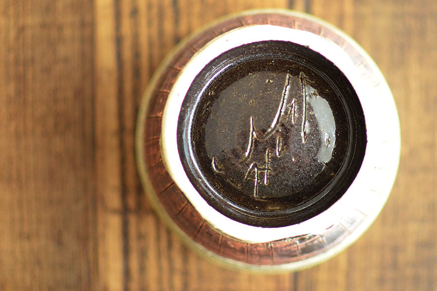 エイジア手造りロックカップ(削り)【おしゃれ かっこいい ハンドメイド 手作り 美濃焼 大きい 陶器 焼き物 父の日 敬老の日 プレゼント 箱入り 美濃焼 日本製 カクニ KAKUNI】