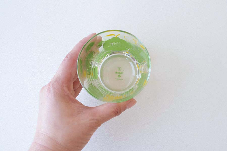 フルーツシュカッシュグラス グラス おしゃれ かわいい 爽やか 300ml POP 人気 プレゼント ギフト 日本製 コップ カップ 子供用 カクニ