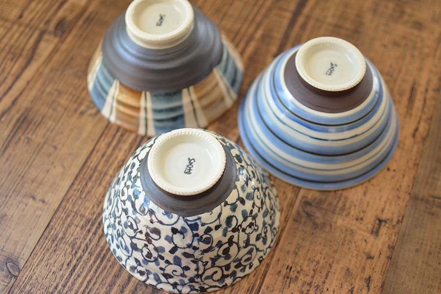 軽い茶漬け碗【飯碗 おしゃれ お茶漬け かっこいい 美濃焼 大きい 陶器 焼き物 プレゼント 箱入り 美濃焼 日本製 カクニ KAKUNI】