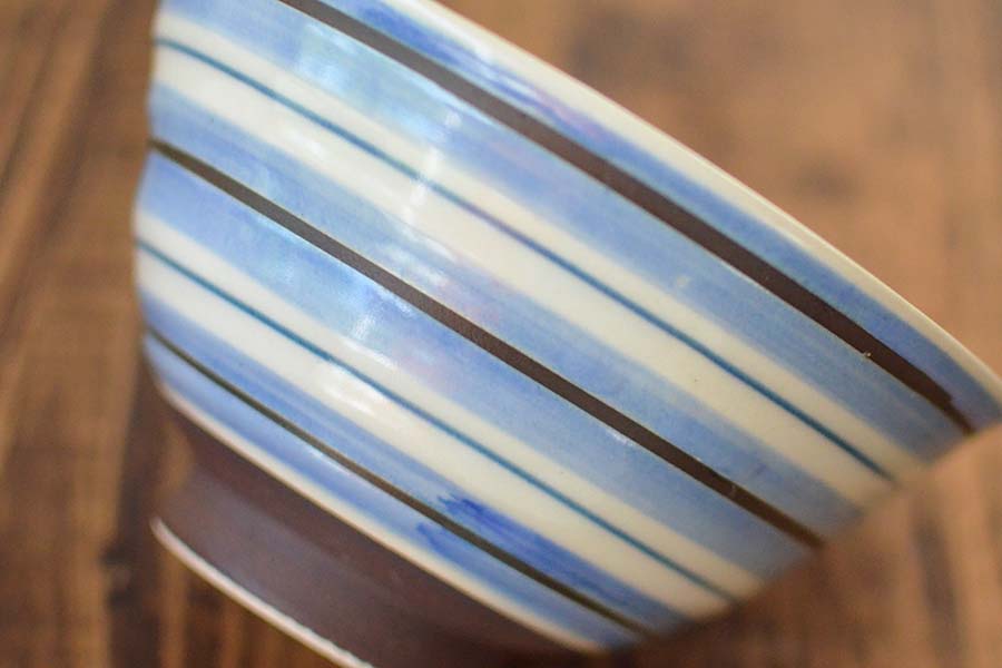 軽い茶漬け碗【飯碗 おしゃれ お茶漬け かっこいい 美濃焼 大きい 陶器 焼き物 プレゼント 箱入り 美濃焼 日本製 カクニ KAKUNI】