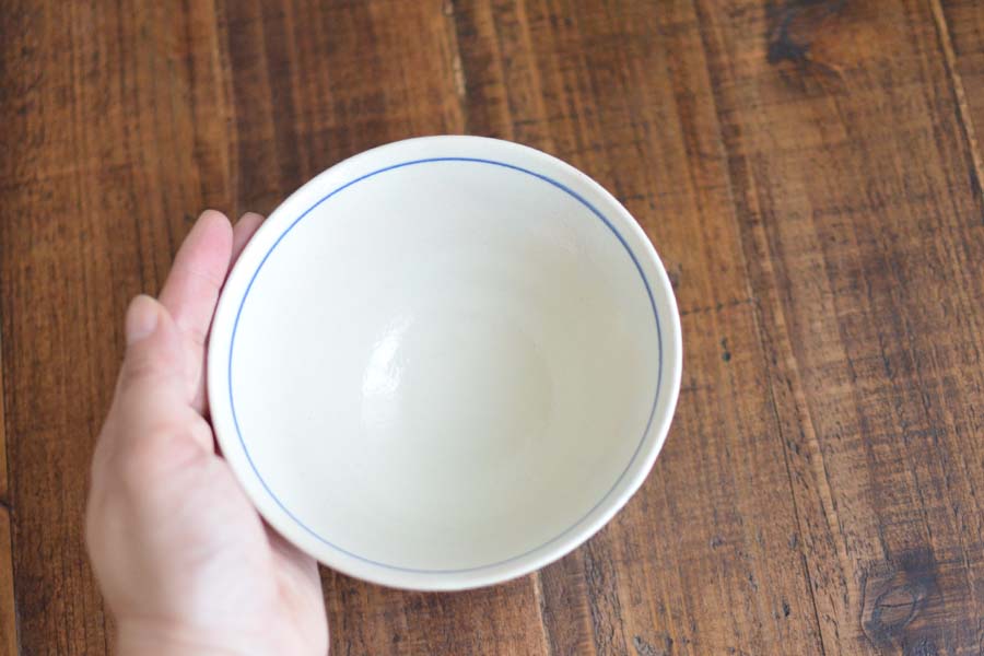 軽い茶漬け碗【飯碗 おしゃれ お茶漬け かっこいい 美濃焼 大きい 陶器 焼き物 プレゼント 箱入り 美濃焼 日本製 カクニ KAKUNI】