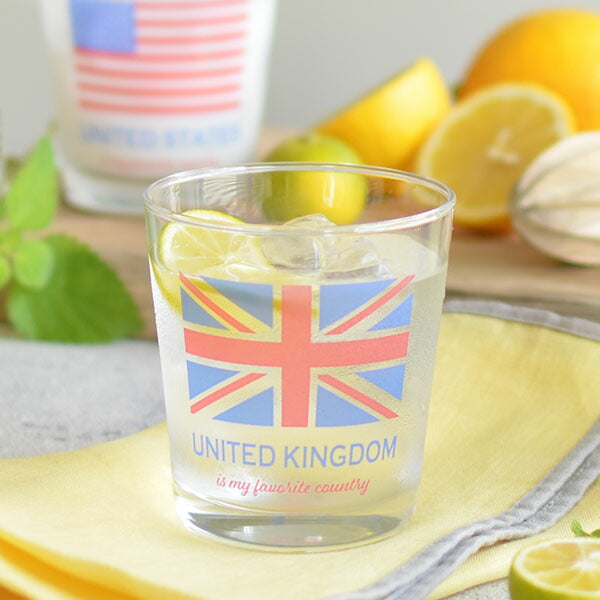 国旗グラス おしゃれ 冷感 色が変わる かわいい 300ml POP 人気 プレゼント ギフト 日本製 コップ カップ 子供用 冷感グラス