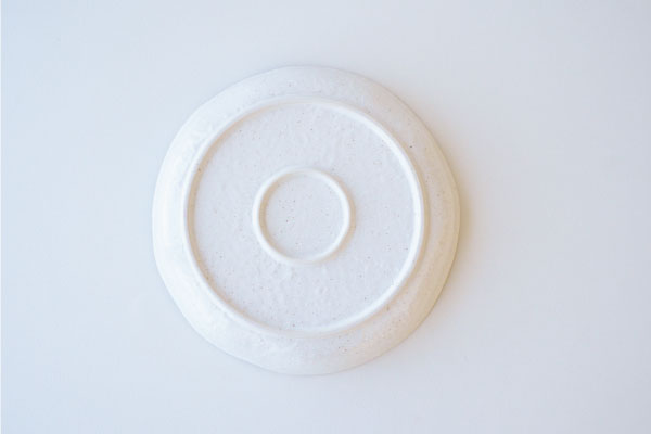 K15072 白唐津 丸大鉢 鉢 ボウル パスタ皿 麺皿 カレー皿 シチュー おしゃれ 食器 陶器 うつわ 和食器 国産 日本製 美濃焼 ナチュラル 盛り皿 茶碗 綺麗 ギフト 食洗機使用可 電子レンジ使用可 かわいい シンプル白い お皿 カフェ風