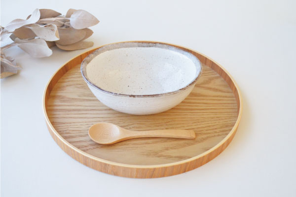 K15073 白唐津 楕円深鉢 鉢 陶器 ボウル スープ 汁物 お椀 おしゃれ 食器 うつわ 和食器 国産 日本製 美濃焼 洋風 ナチュラル 盛り鉢 茶碗 綺麗 ギフト 食洗機使用可 電子レンジ使用可 かわいい シンプル 白い お皿 カフェ風 ランチ