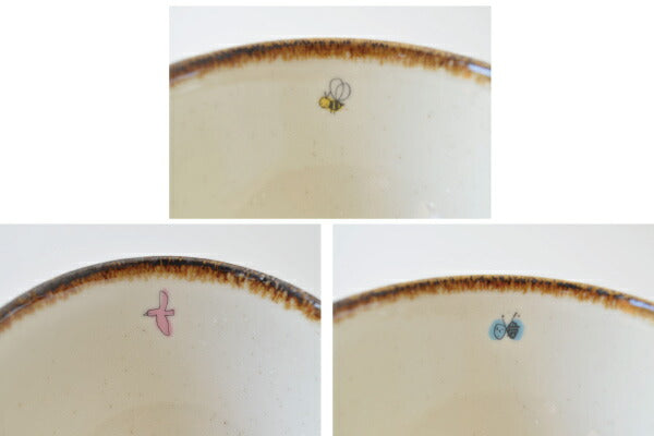 メグモグ飯碗 飯碗 かわいい 子供用 プレゼント 誕生日 子供の日 猫 犬 うさぎ アニマル 日本製 美濃焼 食器 食洗機使用可 電子レンジ使用可 ギフト カクニ KAKUNI