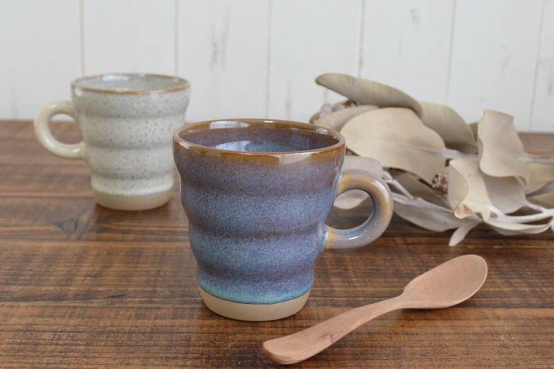 モコマグ マグカップ おしゃれ 小さめ ナチュラル 陶器 かわいい シンプル 国産 陶器 うつわ 器 コーヒーカップ カップ プレゼント 誕生日プレゼント 日本製 美濃焼 均窯 粉引 ナマコ うぐいす