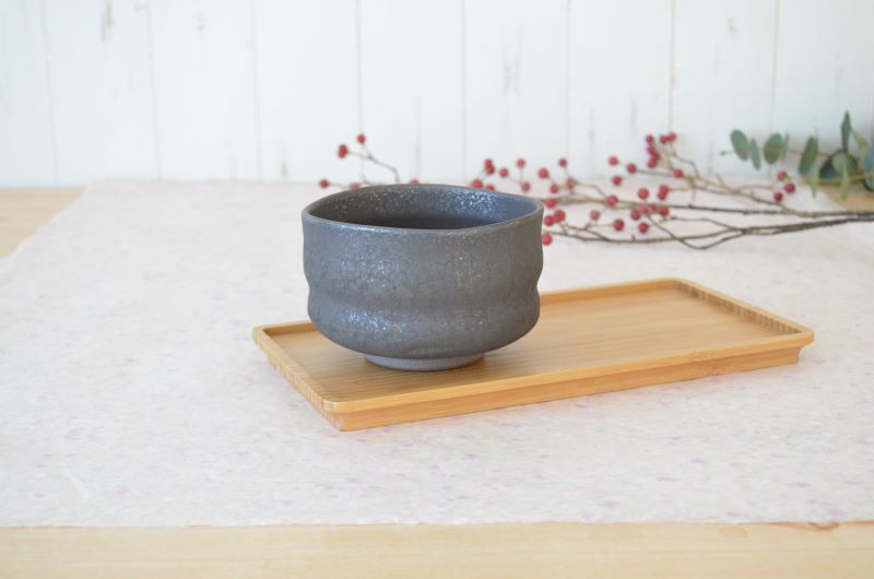 筒形抹茶碗 和食器 抹茶碗 抹茶 茶器 茶道具 器 うつわ 陶器 おしゃれ 茶道 お茶会 ギフト 贈り物 プレゼント 美濃焼 kakuni