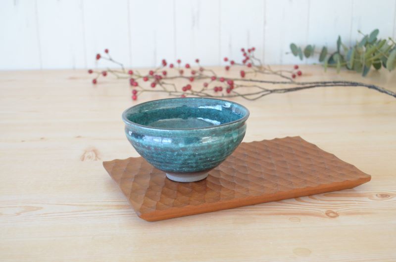平型抹茶碗