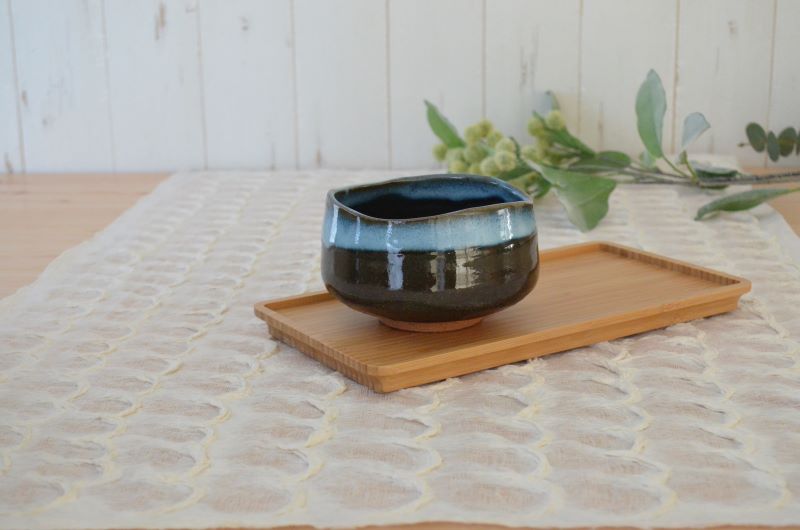 渕波抹茶碗 和食器 おうち うつわ 抹茶 抹茶碗 お茶 カフェ 食器 陶器 茶道 誕生日 ギフト 食器 おしゃれ かわいい かっこいい シンプル 陶器 北欧 和食器 風