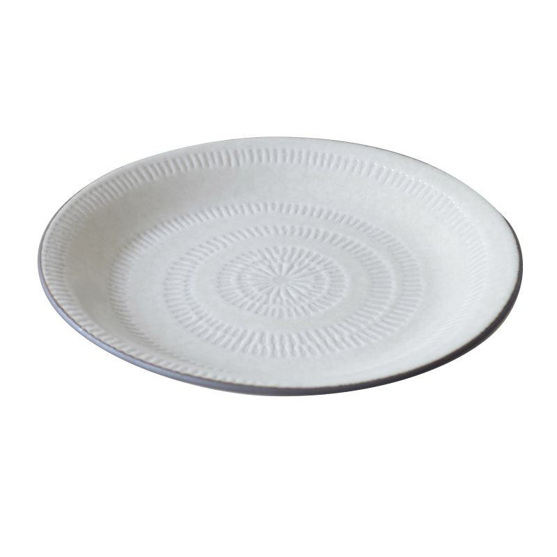 スパイラル 65深皿 皿 鉢 大きい 北欧 シンプル 日本製 美濃焼 ボウル ボール 特大鉢 シンプル かわいい おしゃれ 白い 模様 食洗機使用可 電子レンジ 使用可 カフェ風 プレゼント ギフト カクニ KAKUNI