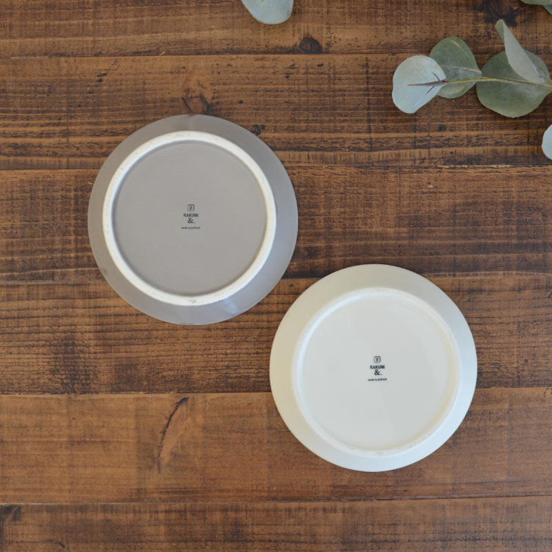 だるまとハシビロコウナチュラルプレート(S)取り皿 小皿 朝食 プレート おしゃれ シンプル かわいい かっこいい 国産 日本製 陶器 日本製 美濃焼 食器 食洗機対応 電子レンジ対応 ギフト 動物柄 鳥柄 はしびろこう だるま