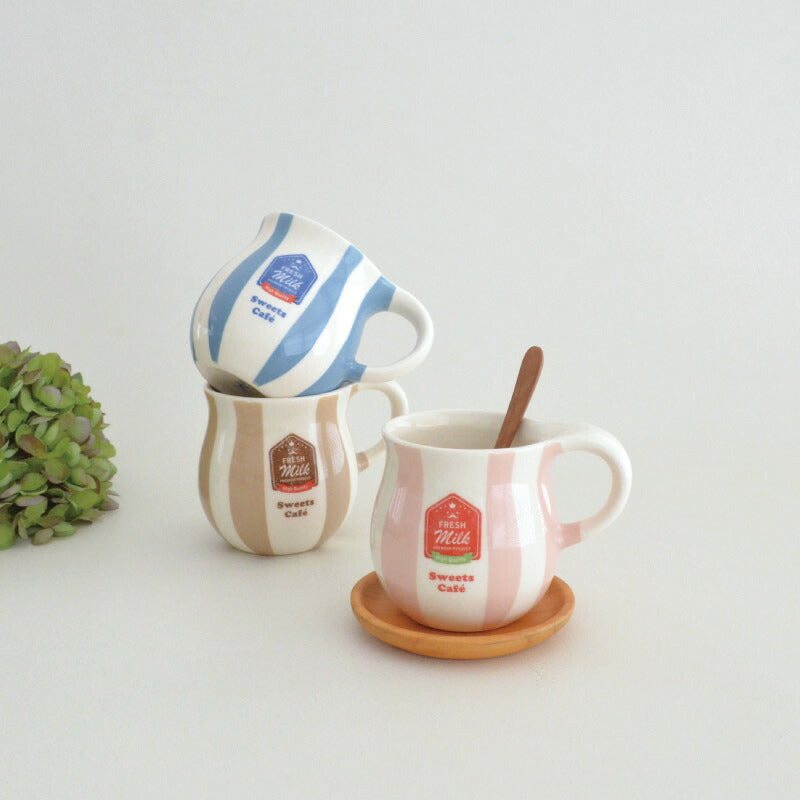 ピッチャーマグ4個セット 公式 マグカップ 大きめ ピッチャーマグ 大きい 大容量 北欧 おしゃれ コーヒーカップ 400ml たっぷり 普段使い ドット ミルク キャンディー かわいい 食洗機対応 電子レンジ対応 ギフト プレゼント