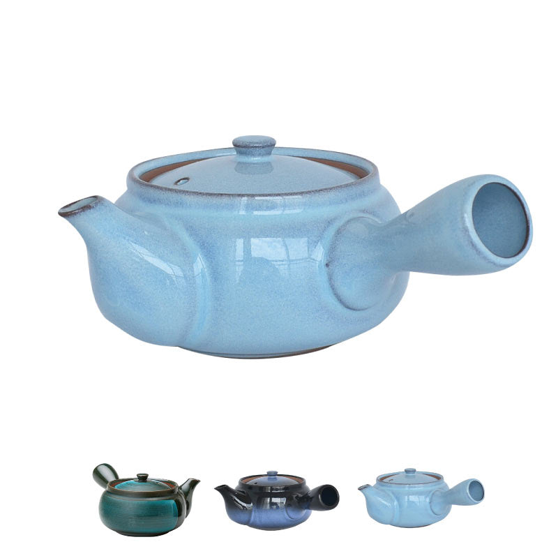 急須 銀河 青均窯 エメラルド おしゃれ ポット グリーン 和風 陶器 パノラマ急須 日本製 美濃焼 贈り物 クリスマス 来客用 内祝い 引き出物 金婚式 還暦祝い 古希 喜寿 米寿