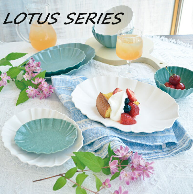 ロータス ボウル(L) 丸小鉢 取鉢 サラダ デザート ナチュラル 北欧 カフェ風 陶器 日本製 国産 陶器 美濃焼 和洋食 和食器 洋食器 茶碗 おうち ごはん ご飯 シンプル かわいい 可愛い 美濃焼 食洗機使用可 電子レンジ使用可