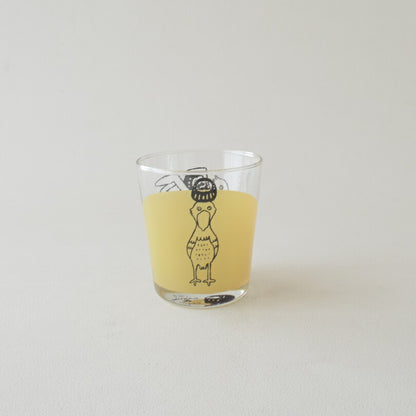 だるまとハシビロコウグラス　 おしゃれ かわいい 300ml POP 人気 プレゼント ギフト 日本製 コップ カップ 子供用 カクニ