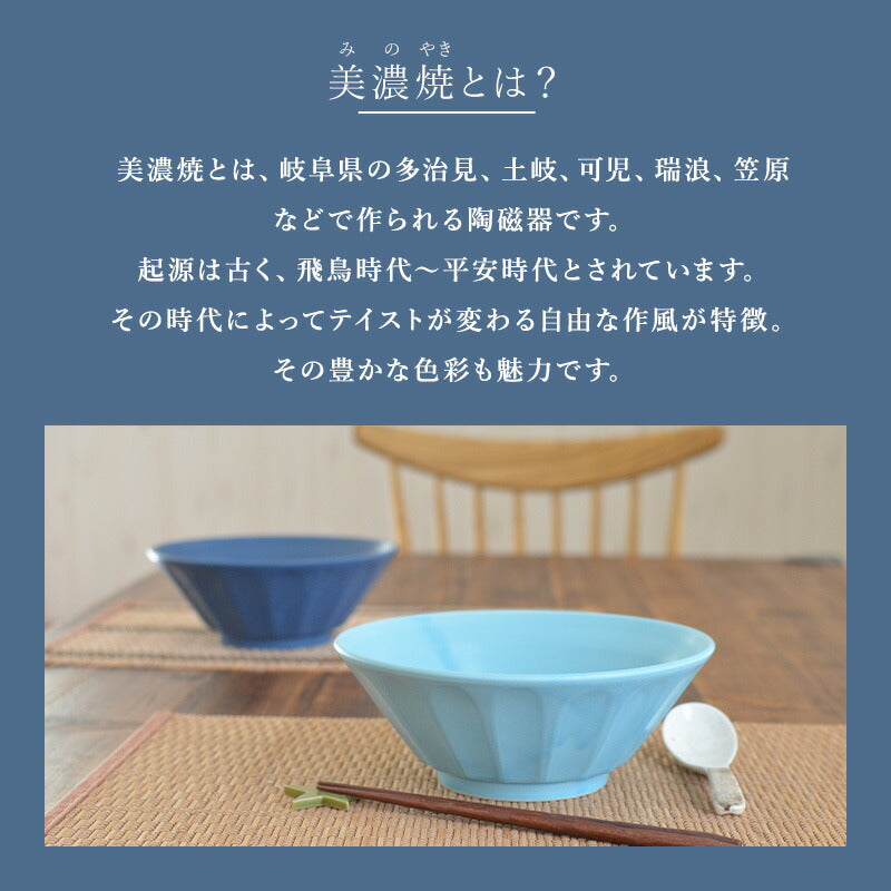 送料無料 ラーメンどんぶり おしゃれ 北欧 ラーメン鉢 かわいい ターコイズブルー ネイビー どんぶり2個セット ラーメン丼 おしゃれ 食器 麺鉢 丼 かっこいい アジアンテイスト 日本製 美濃焼 陶磁器 レンジ対応 食洗機対応