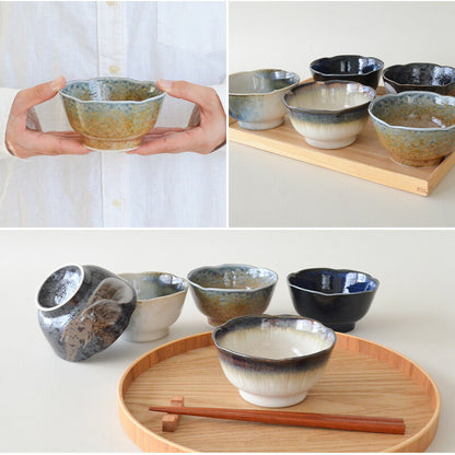 おしゃれ 小鉢 5個セット 高台小鉢 和食器 磁器 美濃焼 食器 鉢 取り分け 和朝食 日本製 シック モダン シンプル 食洗機使用可 電子レンジ使用可 北欧 和食器 カクニ ペア セット ミニ 大きい 小さい ギフト プレゼント