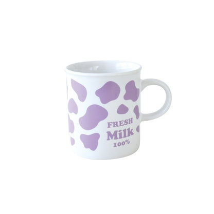 フレッシュミルク マグ【マグカップ  コーヒカップ ミルク 牛柄 かわいい おしゃれ シンプル 北欧 日本製 美濃焼 陶磁器 食器 レンジ対応 食洗機対応 KAKUNI カクニ】