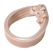 しずくリング 箸置き 3.7cm 桜 1個 箸おき かわいい おもしろ おしゃれ 楽しい 面白い 和柄 縁起柄 箸置き はしおき 贈り物 プレゼント おしゃれ パーティー