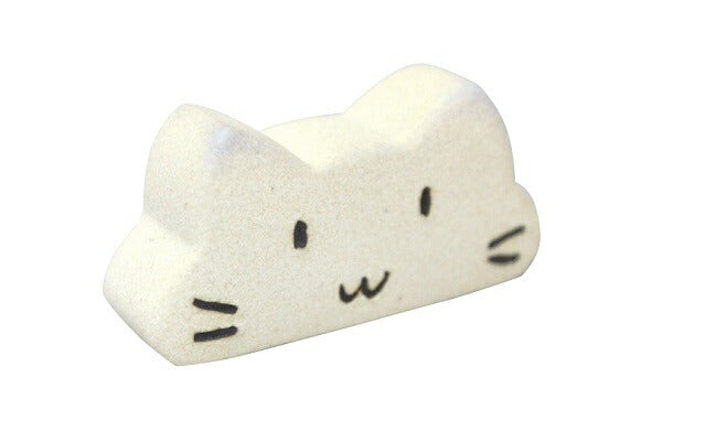 ほんわか猫 箸置き 立ち猫（黒） 食器 おしゃれ かわいい かっこいい シンプル 子供 大人 陶器 北欧 和食器 風 美濃焼 ギフト プレゼント