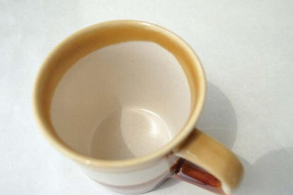 アースボーダーマグ 北欧 陶器 マグカップ 大きめ 大きい おしゃれ 日本製 瀬戸焼 コップ カップ 茶 緑 青 食器 かわいい カフェ シンプル ナチュラ ギフト プレゼント 箱入り ラッピング カクニ