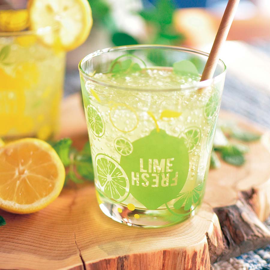 フルーツシュカッシュグラス グラス おしゃれ かわいい 爽やか 300ml POP 人気 プレゼント ギフト 日本製 コップ カップ 子供用 カクニ
