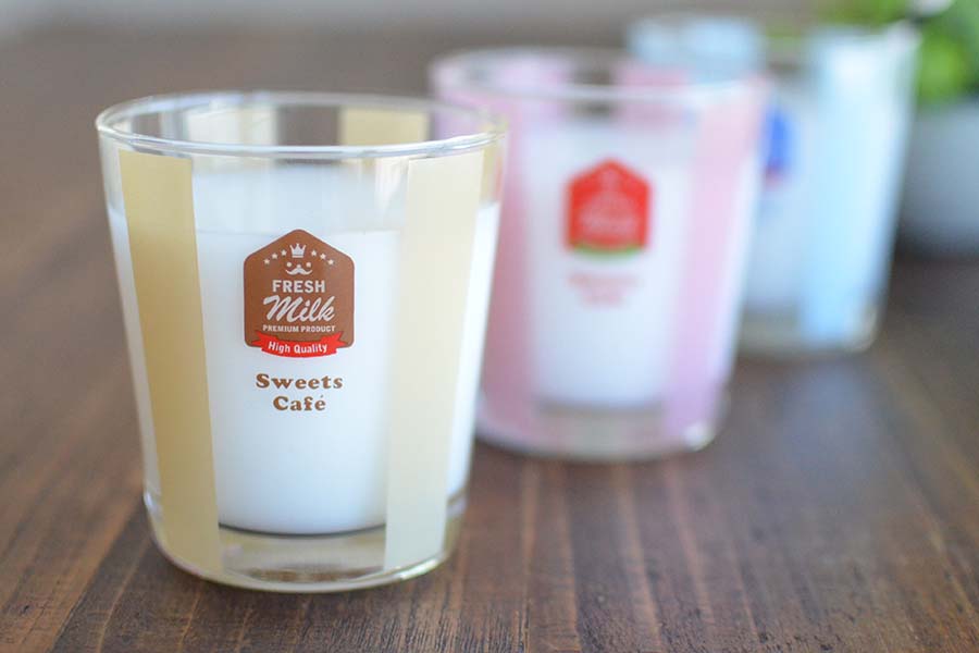 MILKグラス グラス おしゃれ かわいい300ml POP 人気 プレゼント ギフト 日本製 コップ カップ 子供用 カクニ