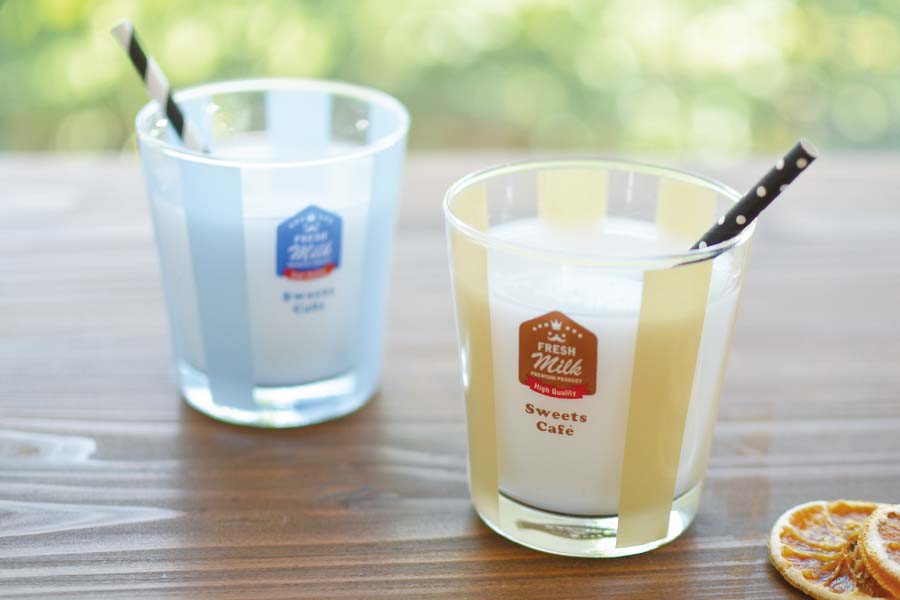 MILKグラス グラス おしゃれ かわいい300ml POP 人気 プレゼント ギフト 日本製 コップ カップ 子供用 カクニ