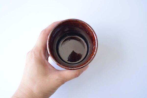 ロックカップ mino craft 焼酎 カップ おしゃれ 日本酒 冷酒 陶器 土物 渋い 日本製 美濃焼 食器 シンプル ギフト 箱入り カクニ KAKUNI ミノクラフト