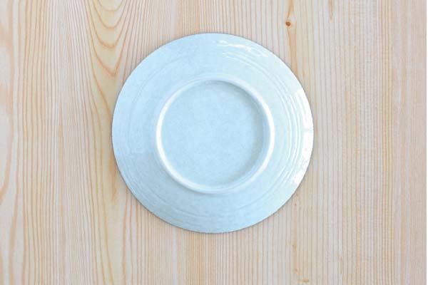 スパイラル 50プレート パスタ皿 17cm オシャレ 大皿 北欧 シンプル 日本製 美濃焼 食器 プレート 小皿 取皿 白い 模様 食洗機使用可 電子レンジ使用可 カフェ風 プレゼント ギフト カクニ KAKUNI