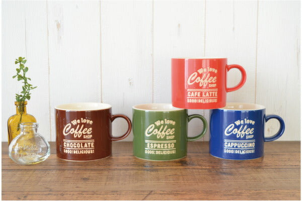コーヒーショップマグ 陶器 マグカップ 大きめ 可愛い 大きい おしゃれ 330ml 北欧 会社 日本製 美濃焼 食器 かわいい カフェ シンプル ギフト プレゼント 箱入り ラッピング カクニ KAKUNI コーヒーカップ
