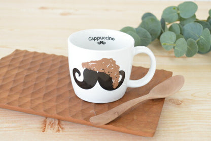 泡ヒゲシリーズ タルマグ マグカップ おしゃれ ナチュラル 陶器 かわいい シンプル 電子レンジ使用可 食洗機使用可 日本製 美濃焼 カクニ KAKUNI