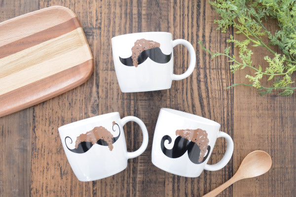 泡ヒゲシリーズ タルマグ マグカップ おしゃれ ナチュラル 陶器 かわいい シンプル 電子レンジ使用可 食洗機使用可 日本製 美濃焼 カクニ KAKUNI