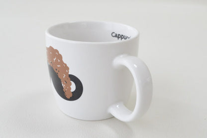 泡ヒゲシリーズ タルマグ マグカップ おしゃれ ナチュラル 陶器 かわいい シンプル 電子レンジ使用可 食洗機使用可 日本製 美濃焼 カクニ KAKUNI