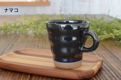 モコマグ マグカップ おしゃれ 小さめ ナチュラル 陶器 かわいい シンプル 国産 陶器 うつわ 器 コーヒーカップ カップ プレゼント 誕生日プレゼント 日本製 美濃焼 均窯 粉引 ナマコ うぐいす