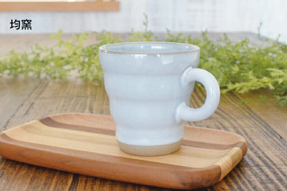 モコマグ マグカップ おしゃれ 小さめ ナチュラル 陶器 かわいい シンプル 国産 陶器 うつわ 器 コーヒーカップ カップ プレゼント 誕生日プレゼント 日本製 美濃焼 均窯 粉引 ナマコ うぐいす