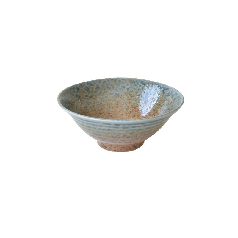 そば丼 18cm 青炎 1個 茶碗 贈り物 釉薬 ナチュラル シンプル 北欧 ギフトセット 日本製 美濃焼 陶器 食器 レンジ対応 食洗機対応 かわいい かっこいい 和風 カクニ KAKUNI