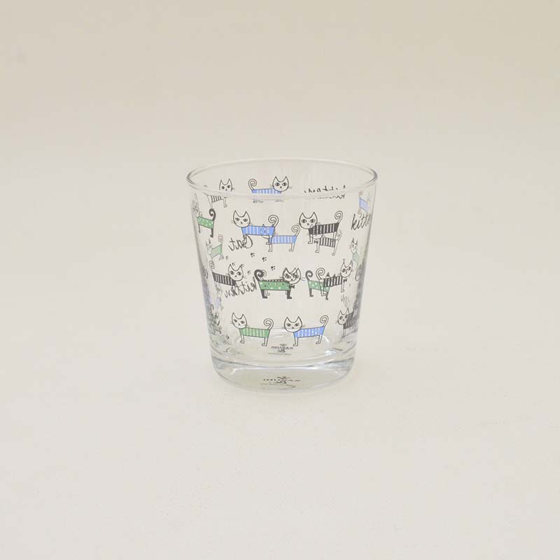ねこねこグラス グラス かわいい 300ml POP 人気 プレゼント ギフト 日本製 コップ カップ 猫 子供用 カクニ ガラス 結婚祝い 引越し祝い ギフト プレゼント 出産祝い