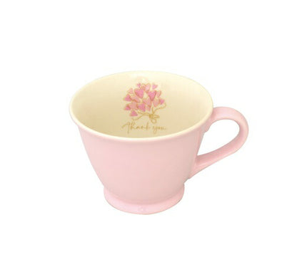 ブーケマグ おしゃれ 美濃焼 かわいい 可愛い 北欧 日本製 コップ カップ 食器 カフェ シンプル ナチュラル ギフト プレゼント  陶磁器 食器 レンジ対応 食洗機対応 KAKUNI カクニ