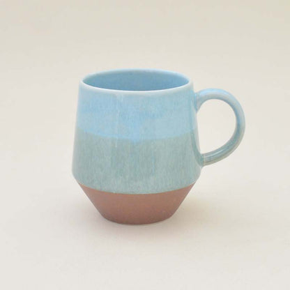 塗分け ロンバスマグ　オシャレ アート かっこいい  マグカップ おしゃれ 大きめ 会社用 北欧 シンプル 日本製 美濃焼 食器 食洗機 電子レンジ プレゼント ギフト カクニ KAKUNI